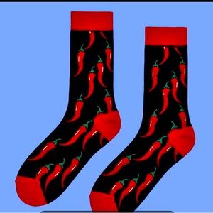 Chili 🌶️ pepper socks